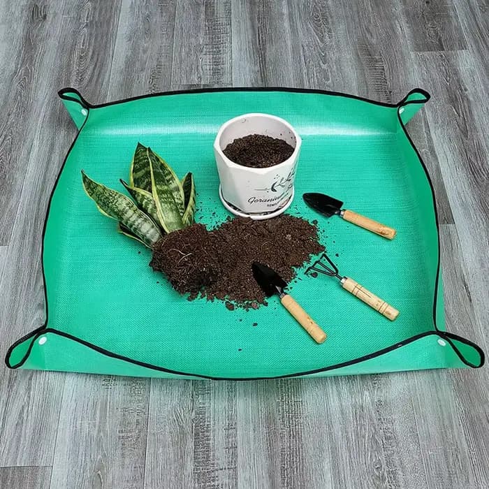 Tapis de transplantation pour pots de fleurs 50x50cm