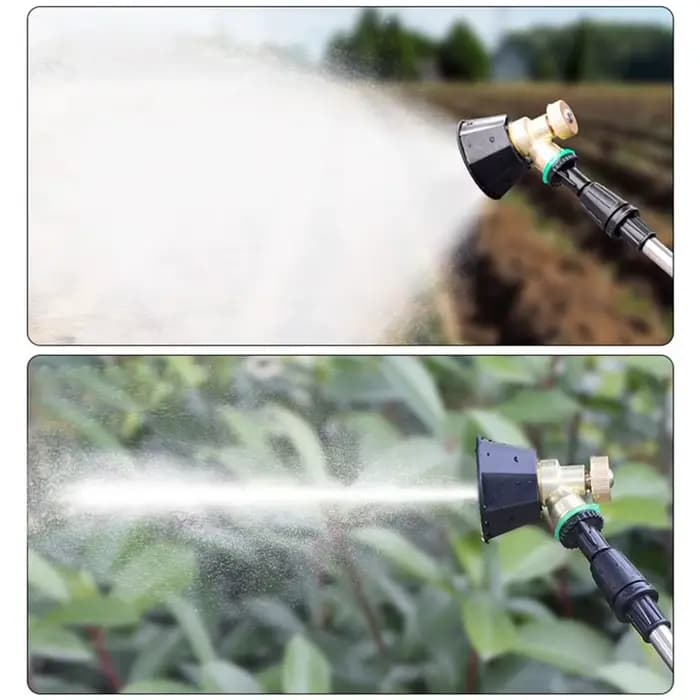 Pulvérisateur réglable par atomisation, buse d'arrosage agricole, noir, coupe-vent, outils d'arrosag