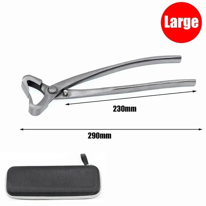 Kit d'outils d'élagage de bonsaï en acier inoxydable