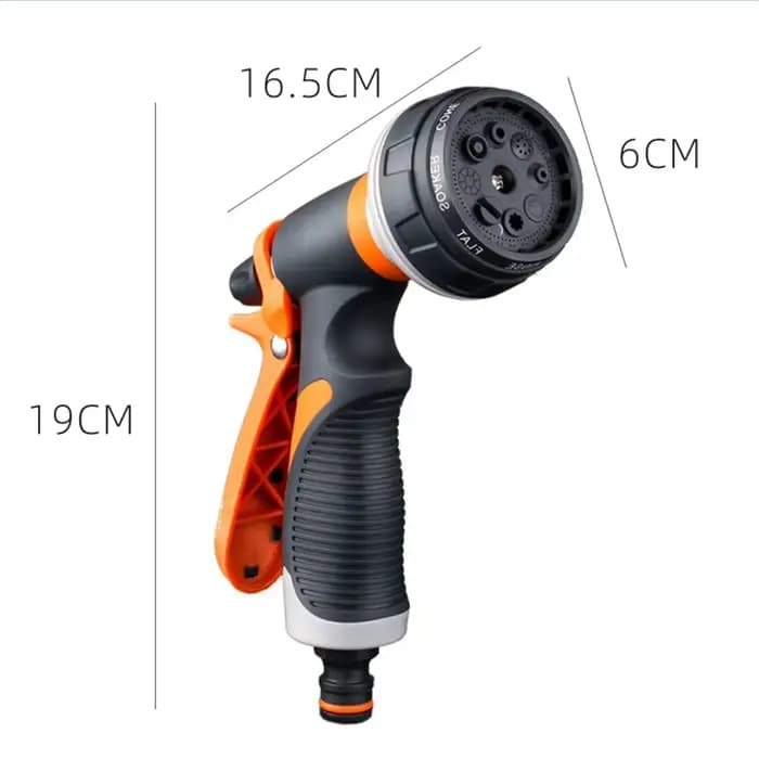 Pistolet à eau haute pression, pulvérisateur d'eau, lave-auto, buse de tuyau, arroseur d'arrosage de