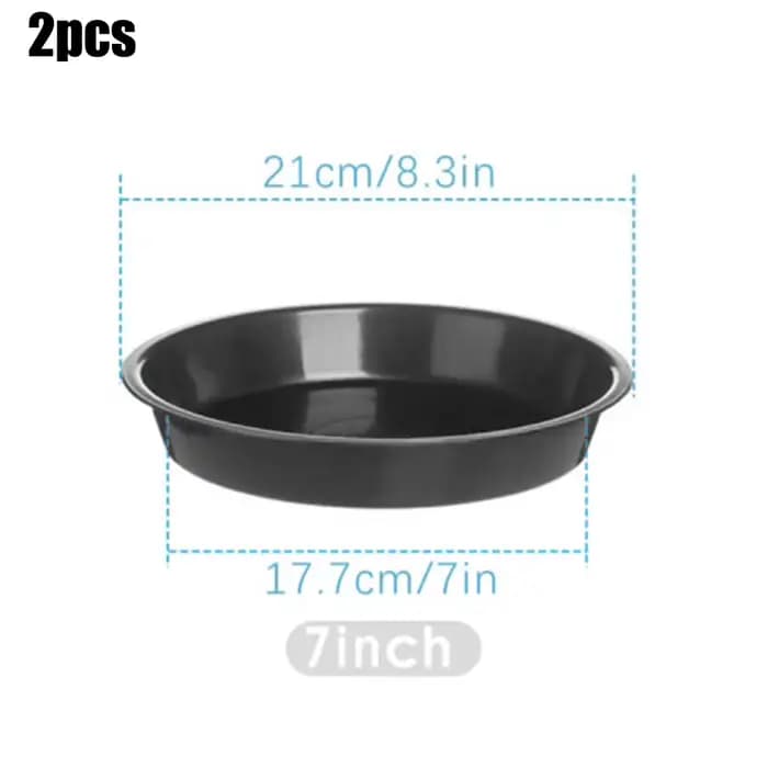Pot de fleur rond en PP pour plantes succulentes, plateaux bruts S/05, plateaux pour plantes en amar