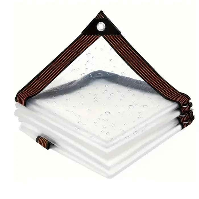 Bâche transparente en polyéthylène pour jardin