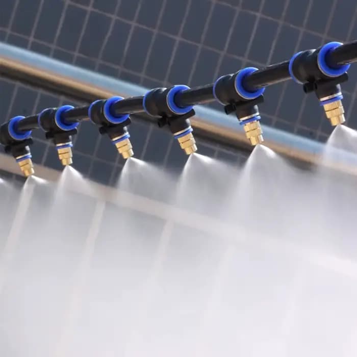 Système d'arrosage de buse d'atomisation en laiton de tuyau de 30-5M 5/8mm pour le refroidissement p