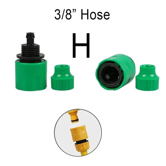 Accessoires de jardinage extérieur 3/4 voiture jardin PVC tuyau connecteur adaptateur connexion rapide réparation Tube