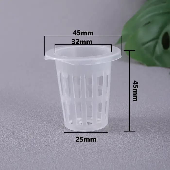 10/50 pièces panier de culture hydroponique conteneur de croissance des plantes jardin tasse à fente