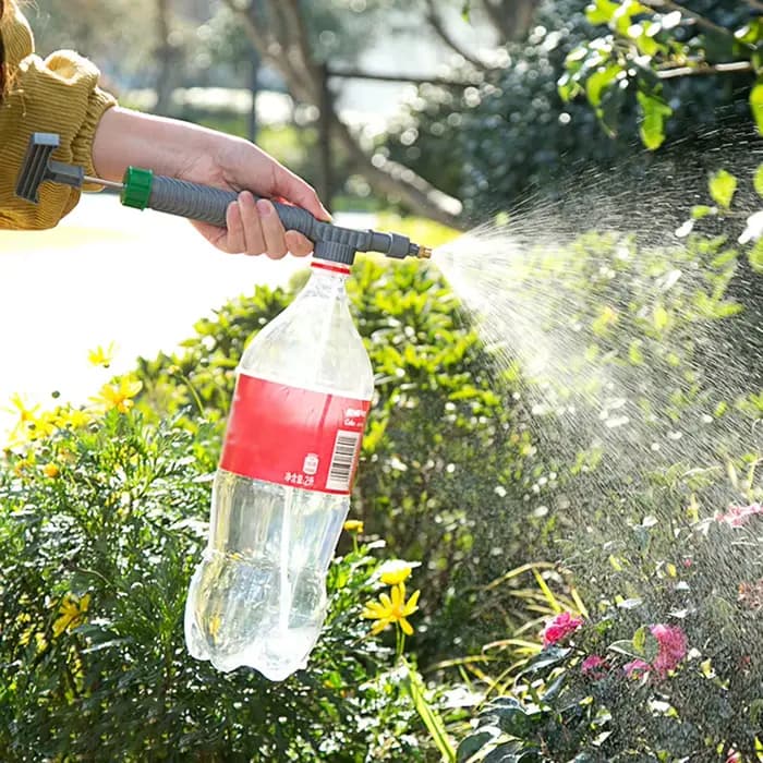 Pulvérisateur de jardin réglable, pulvérisateur de bouteille de boisson, pompe à air haute pression,