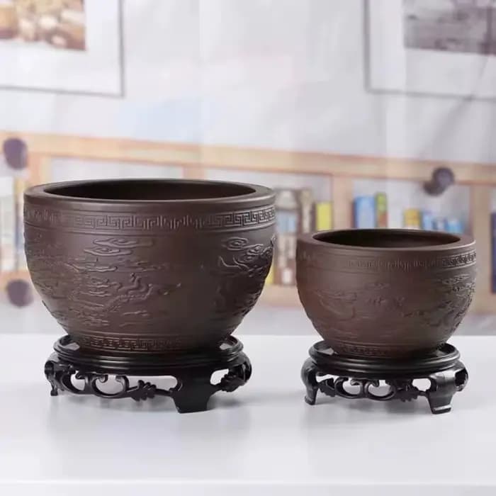 Outil de plantation, Base de pot de fleurs en plastique