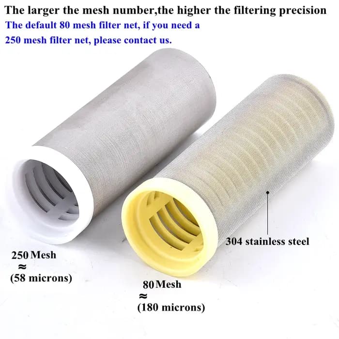 1 / 2 "Garden Water Pipe Filter agriculture irrigation impuretés pré - Filtre Aquarium pompe à eau