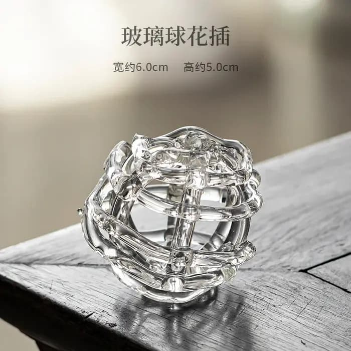Vase en verre créatif pour la décoration intérieure