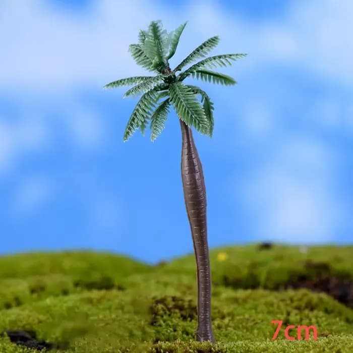 Mini ornements de jardin en résine, 1 pièce, Figurine d'arbre Miniature, Pot de plante artisanal, fourniture de décoration de jardin féerique