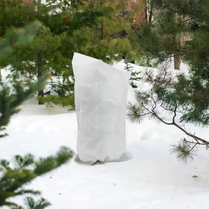 Juste de protection pour plante arbuste d'hiver