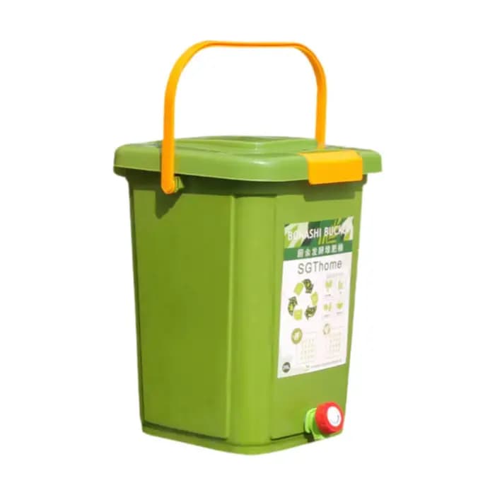 Bac à compost de compost de comptage scellé, seau pour déchets alimentaires de cuisine et de cour