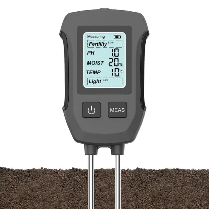 Testeur de sol numérique LCD 3 en 1
