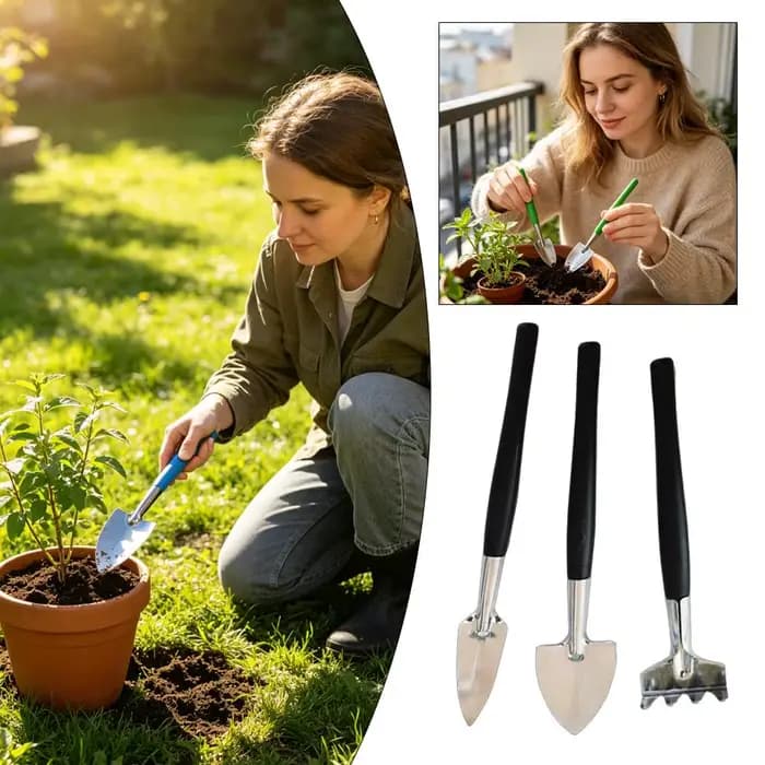 Mini ensemble d'outils de jardinage pour plantes