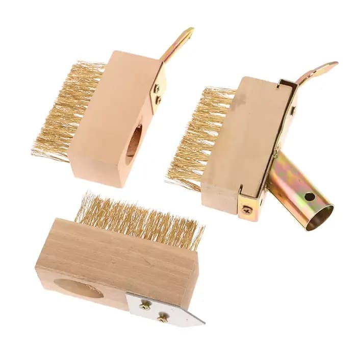 【Nice】Brosse à désherber en fil métallique pour jardin, outil de désherbage manuel réglable - Convient pour le nettoyage des terrasses, des balcons et des trottoirs | Brosse métallique
