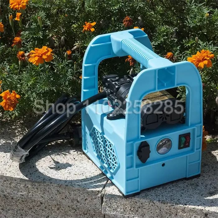 Pompe de pulvérisation électrique portable, 1 pièce, pompe à eau rechargeable, pour lavage de voitur