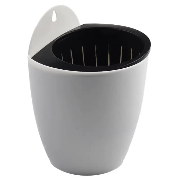 Pot de fleurs mural à Absorption d'eau automatique, Pot de fleur paresseux en plastique, plante créa