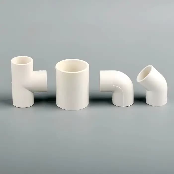 Connecteurs de tuyaux en PVC blanc, 20 ~ 63mm, coude droit, alimentation en eau pour Aquarium, 4 5 6