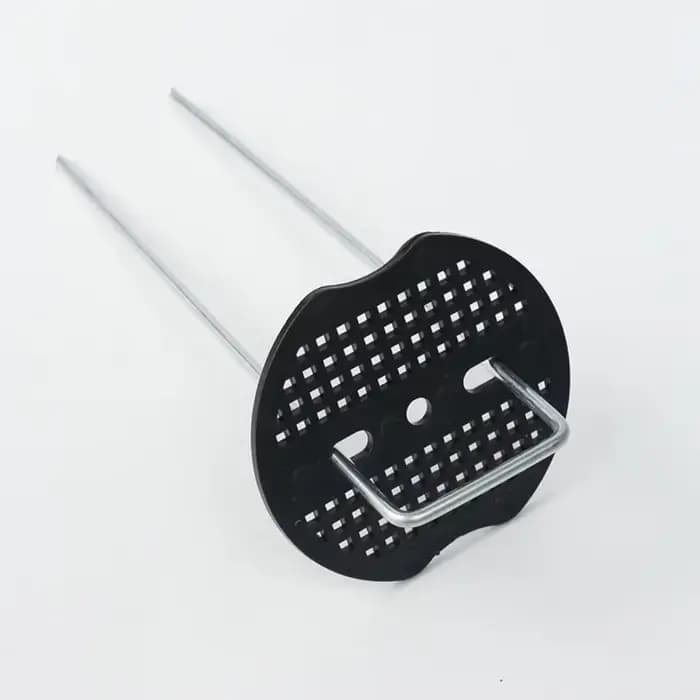 Piquets de jardin en U robustes, clous de fixation pour gazon, piquets galvanisés pour aménagement p