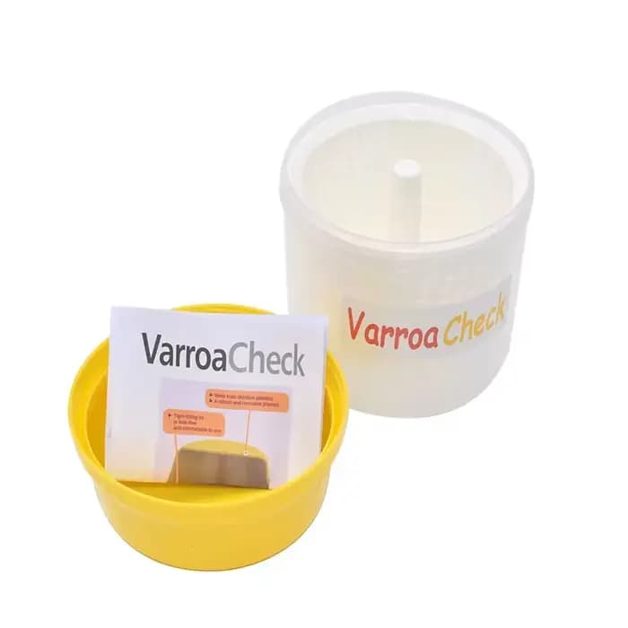 Testeur Varroa Easy Check pour l'apiculture, flacon de test des acariens Varroa, vérificateur d'acar