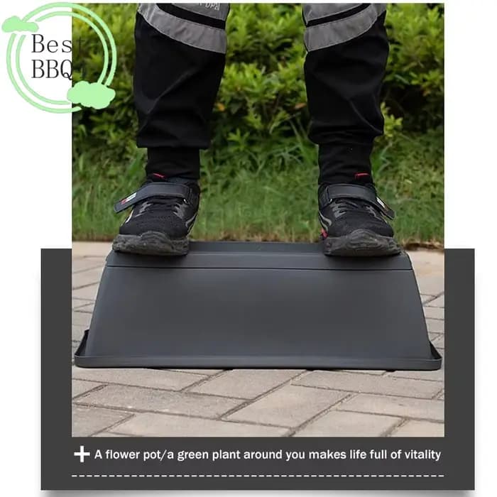 (BBQ4) Pot de culture auto-absorbant pour légumes d'intérieur avec base