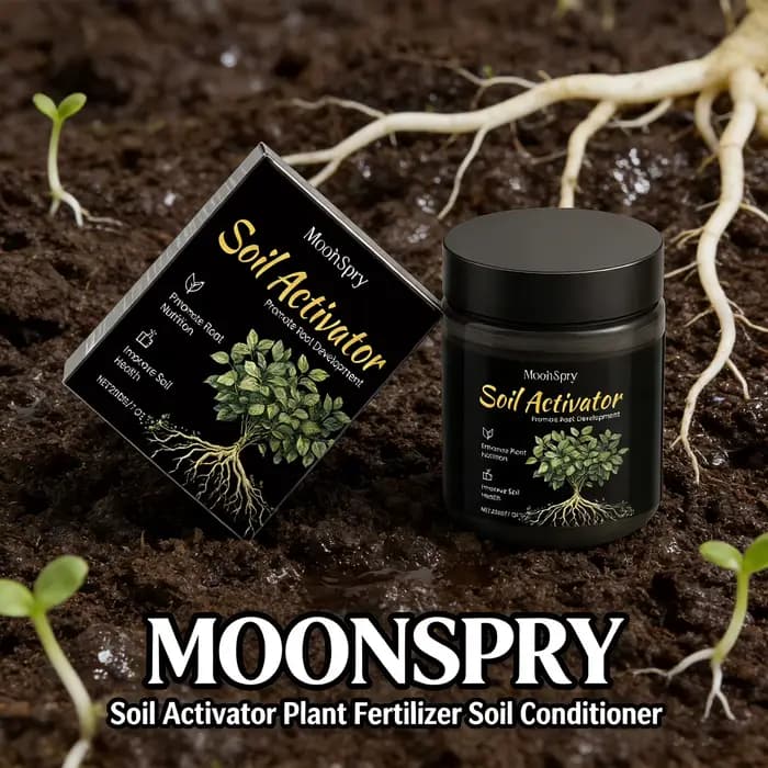 Activateur de Sol Puissant Engrais pour Jardin et Plantes Améliore la Consistance du Sol Complément Nutritionnel