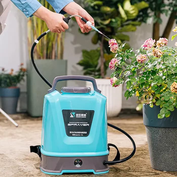 Pulvérisateur électrique 20L/10L/8L, Irrigation arrière, outil de jardinage agricole Rechargeable, p