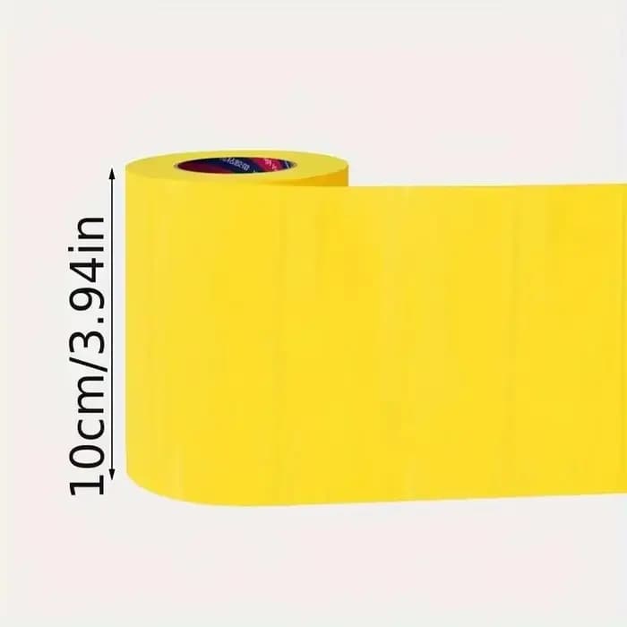 1 rouleau de ruban adhésif anti-insectes double face jaune pour empêcher les insectes