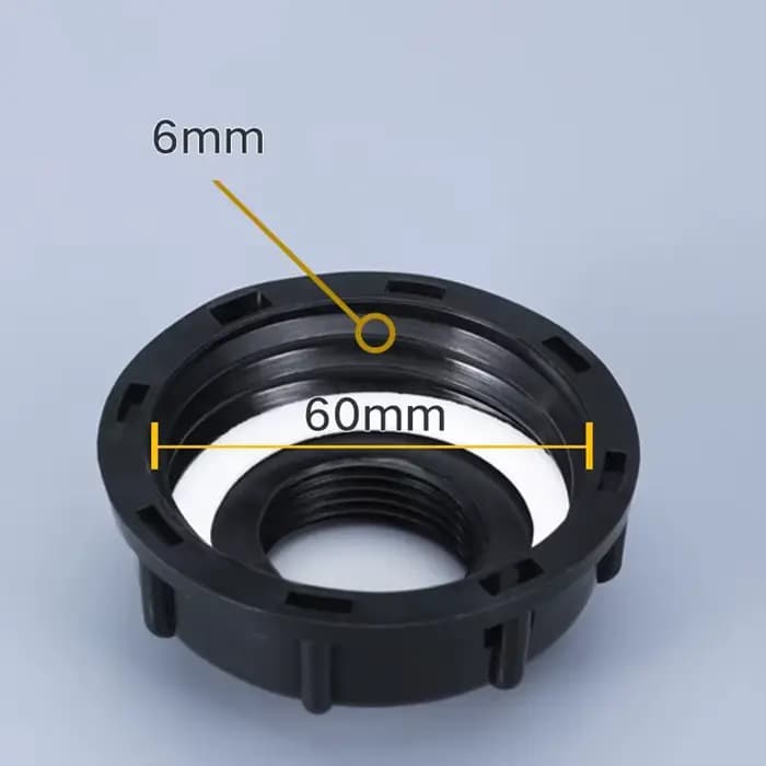 Adaptateur de réservoir IBC à filetage 1/2'', 3/4'', 1'', 2 pouces, connecteur de robinet en plastiq
