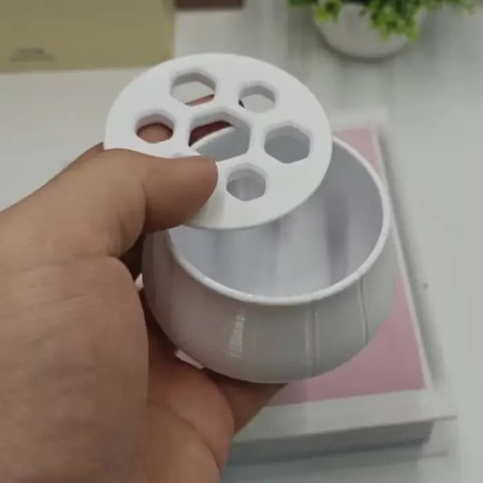 Pot de plantation de régénération d'oignons verts imprimé en 3D