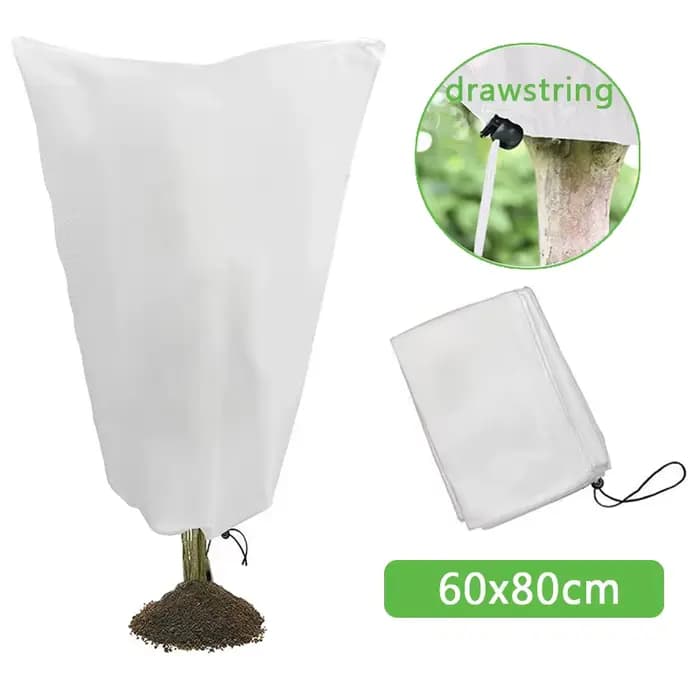 Juste de protection pour plante arbuste d'hiver, tissu anti-gel pour petit arbre, plante en pot de j