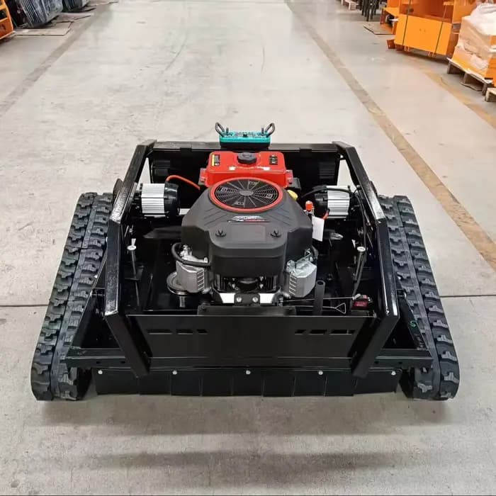 Tondeuse à gazon de 1000 mm disponible en versions 23/27 CV, équipée d'une pompe à huile et d'un moteur sans balais, 4000 ㎡ /H Convient aux pentes et aux arbustes