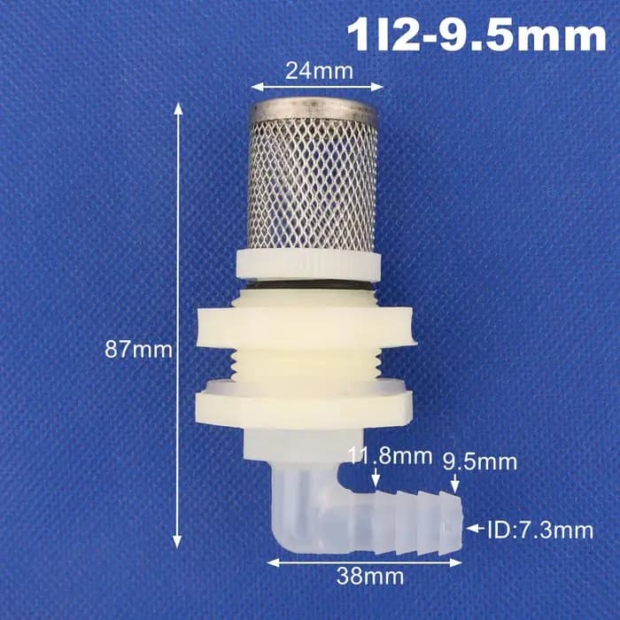 Joints coudés en acier inoxydable pour Aquarium