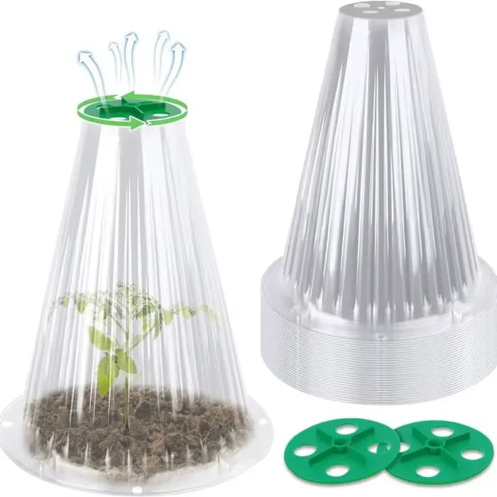 5/10 PIÈCES Protège-plantes anti-limaces pour légumes, protège-plantes pour semis, accessoires de ja