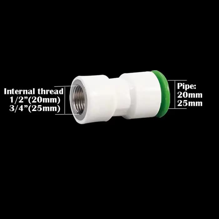 Raccords de assujetde tuyau d'eau PE PVC PPR