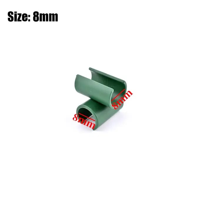 Support pour plantes, Clip croisé fixe