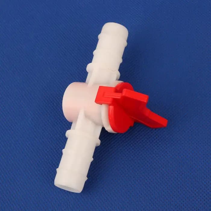 Robinet à Bille POM de 4 ~ 25mm pour Système d'Irrigation Goutte à Goutte, Joint de Tuyau, Connecteu