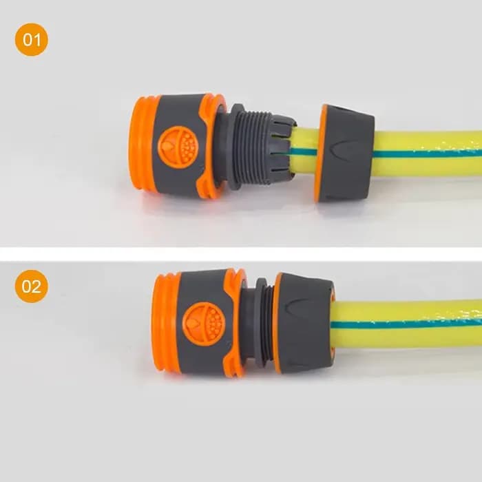 Connecteur rapide pour tuyau d'arrosage, adaptateur de connexion 1/2 3/4, connecteurs de tuyaux d'ea