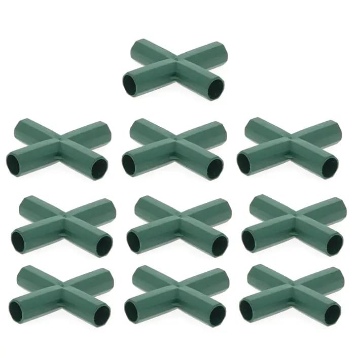 Raccord en PVC pour cadre de serre