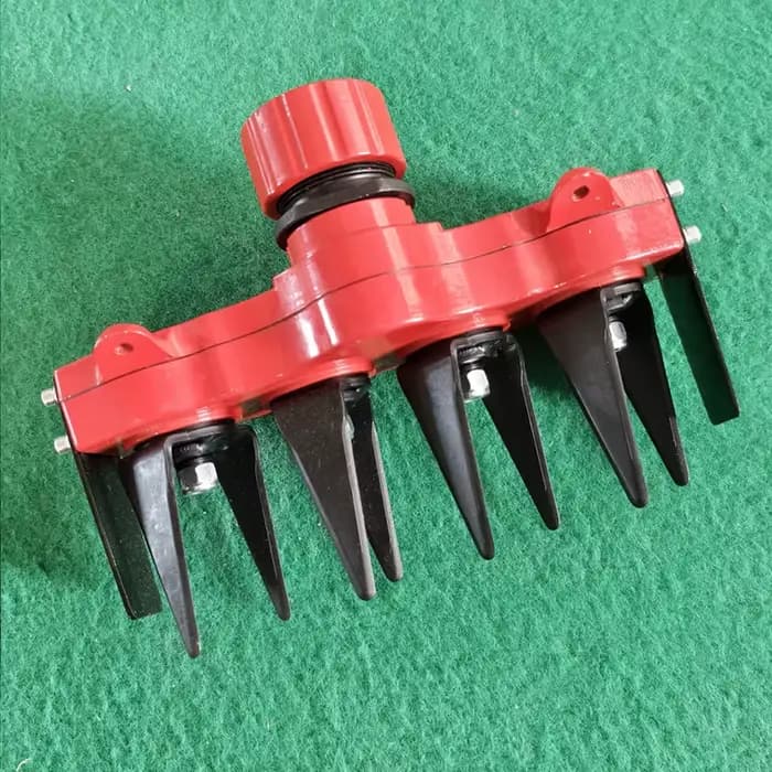 Tête de désherbage robuste pour ferme de jardinage, outil d'élimination de l'herbe, accessoire universel, roue de désherbage