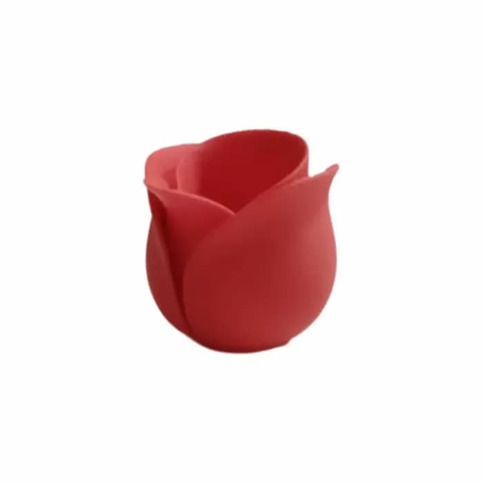 Décoration d'intérieur, pots en plastique en forme de mini-rose, pots à plantes succulentes uniques et mignons, pot de plante décoratif imprimé en 3D, bureau