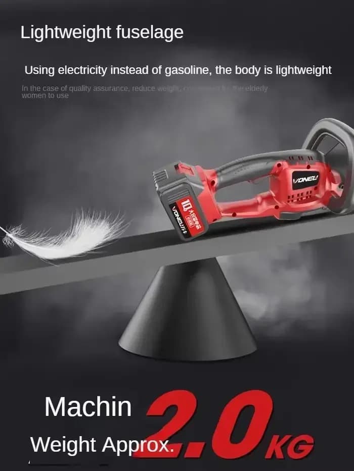 Taille-haie électrique 110V/220V avec batterie au Lithium et moissonneuse-thé pour le verdissement et l'élagage du