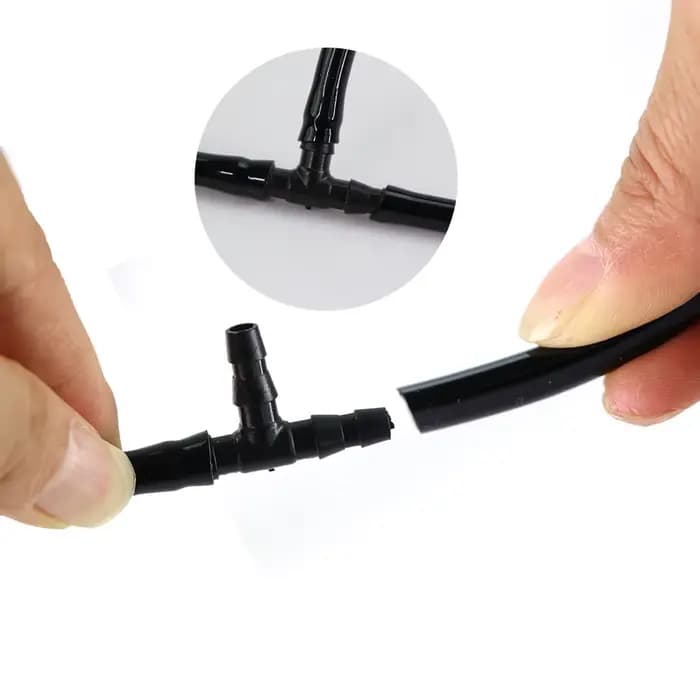 Raccords en T barbelé universels, connecteurs barbelés, joint d'irrigation goutte à goutte de jardin