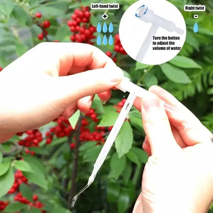 Sac d'irrigation pour plantes, taux de dégoulinage réglable automatique, sac d'arrosage de jardin, K