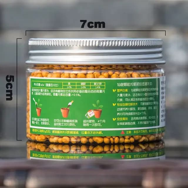 Engrais à libération contrôlée 130g pour plantes succulentes