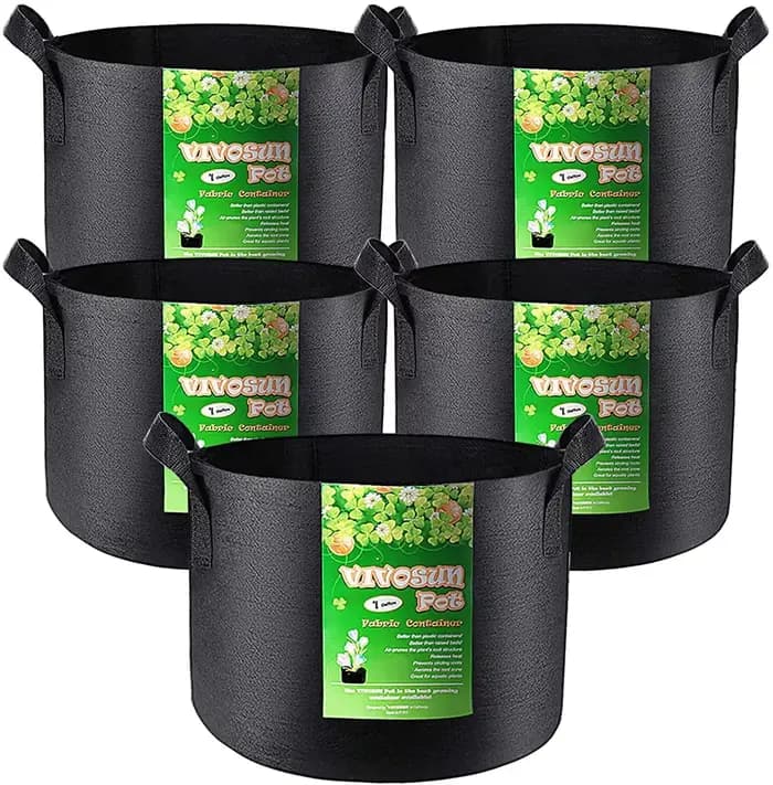 Sac de plantation en feutre avec poignée