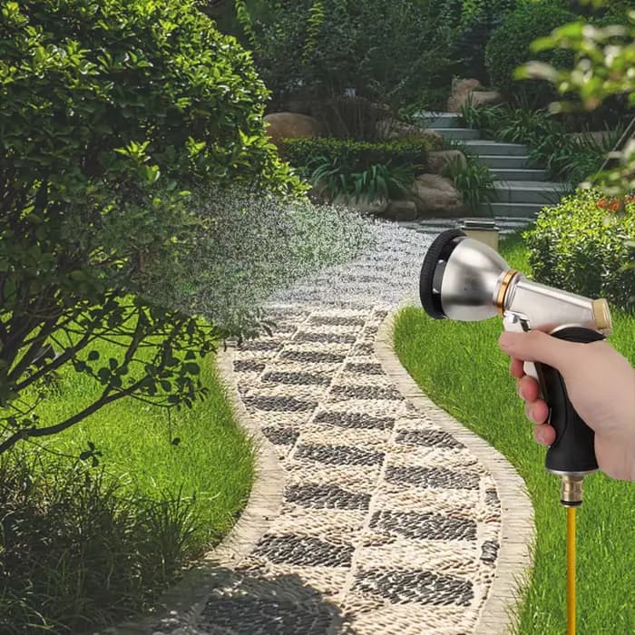 Outil d'irrigation lave-auto pistolet de pulvérisation d'eau rotatif arrosage de jardin saupoudrer c