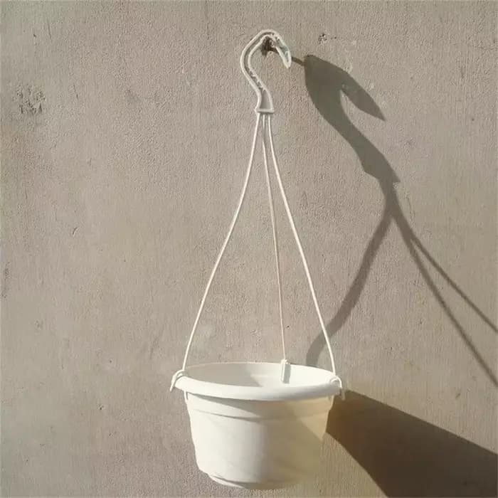 10 pièces 36/39/50CM Pots de fleurs suspendus Pots de plantes cintre crochet bassin cintre jardin pa