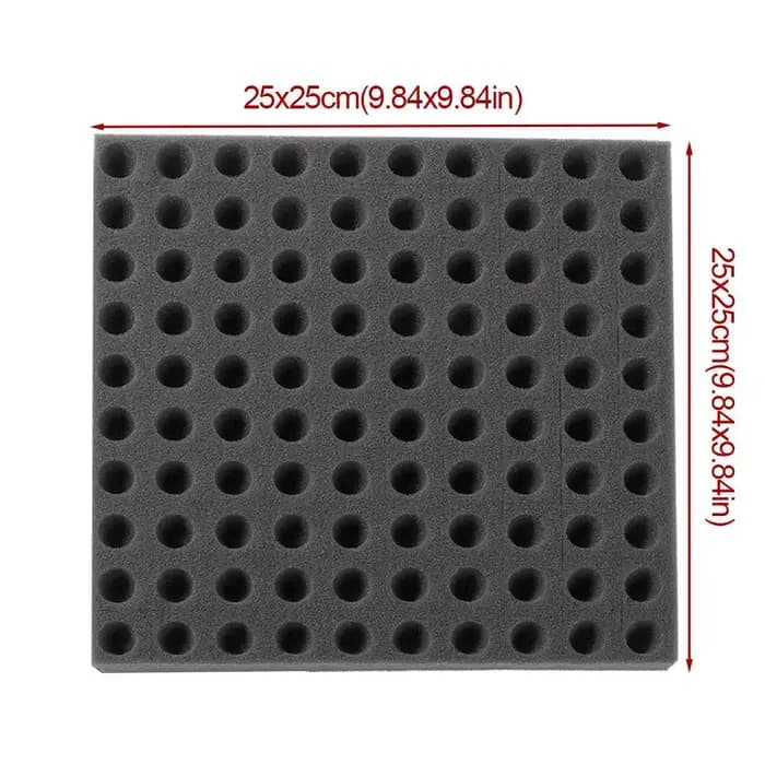 Éponge de semis hydroponique noire sans sol, clonage de pots de jardin, collier de pépinière, semis,