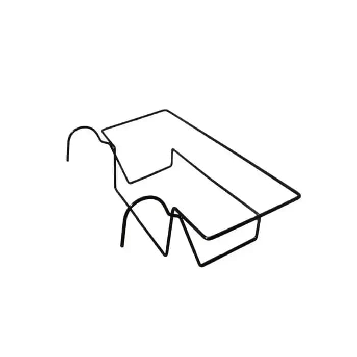 Support rectangulaire suspendu pour pots de fleurs